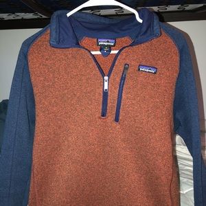 Patagonia men’s better sweater quater zip.